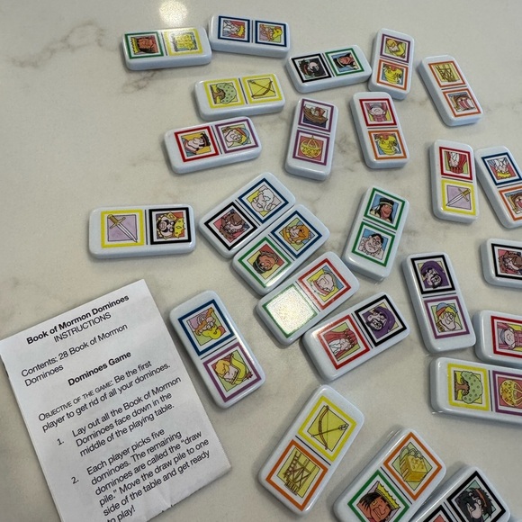 LDS Book of Mormon dominoes - Picture 2 of 5